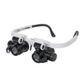 Illuminated Magnifier Eyewear for Detailed Work | ventumra