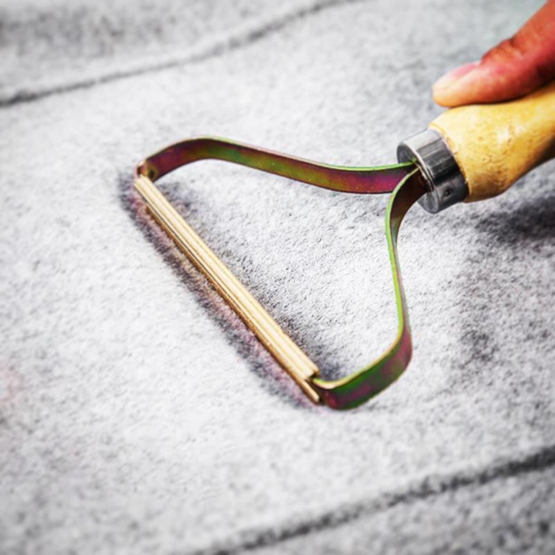 Manual Fabric De-piller Copper Head & Wood Handle | ventumra