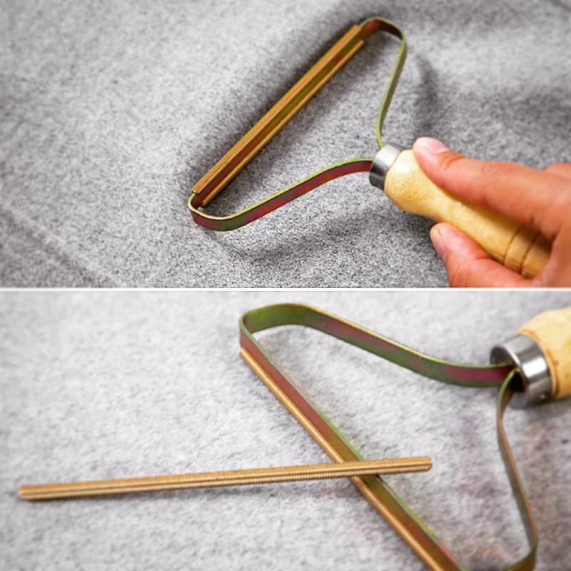 Manual Fabric De-piller Copper Head & Wood Handle | ventumra
