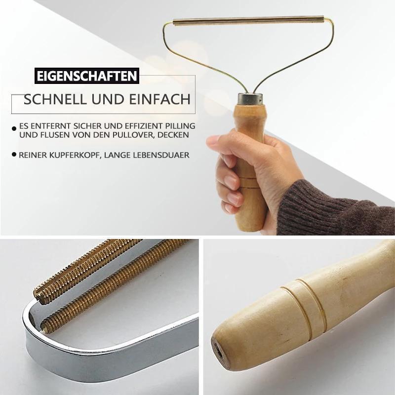 Manual Fabric De-piller Copper Head & Wood Handle | ventumra