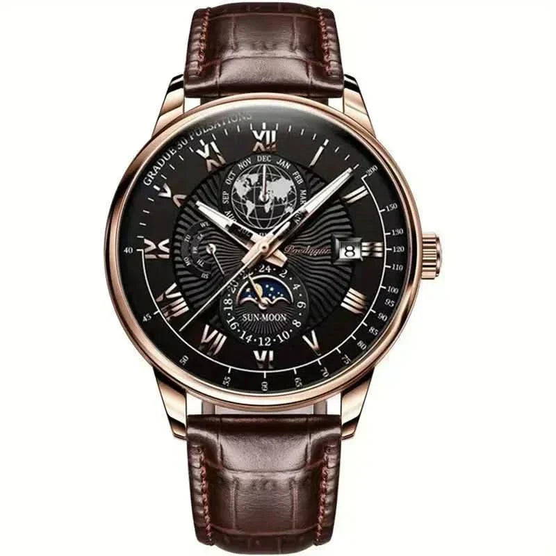 Automatic Men's Moonphase Timepiece | ventumra