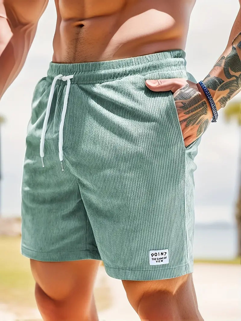 Corduroy Quick-Dry Swim Trunks | ventumra
