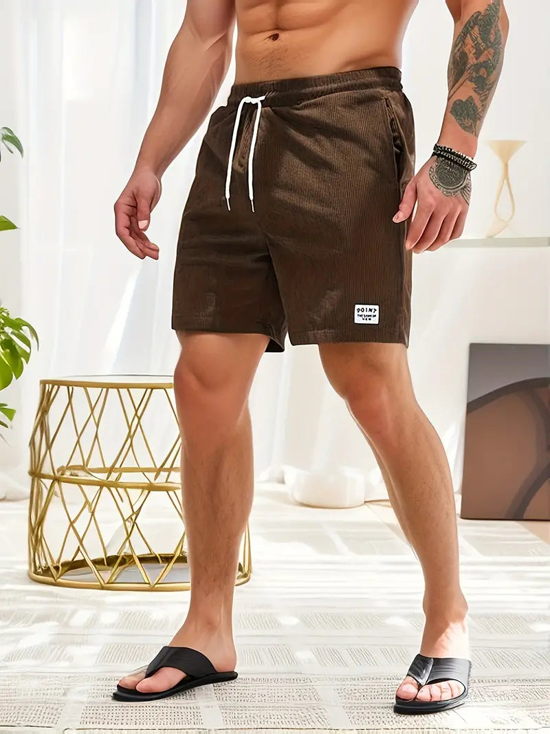 Corduroy Quick-Dry Swim Trunks | ventumra