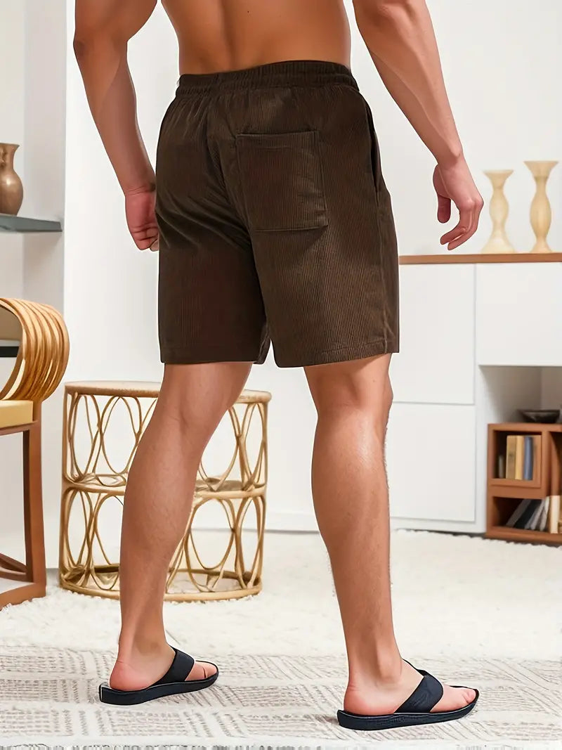 Corduroy Quick-Dry Swim Trunks | ventumra