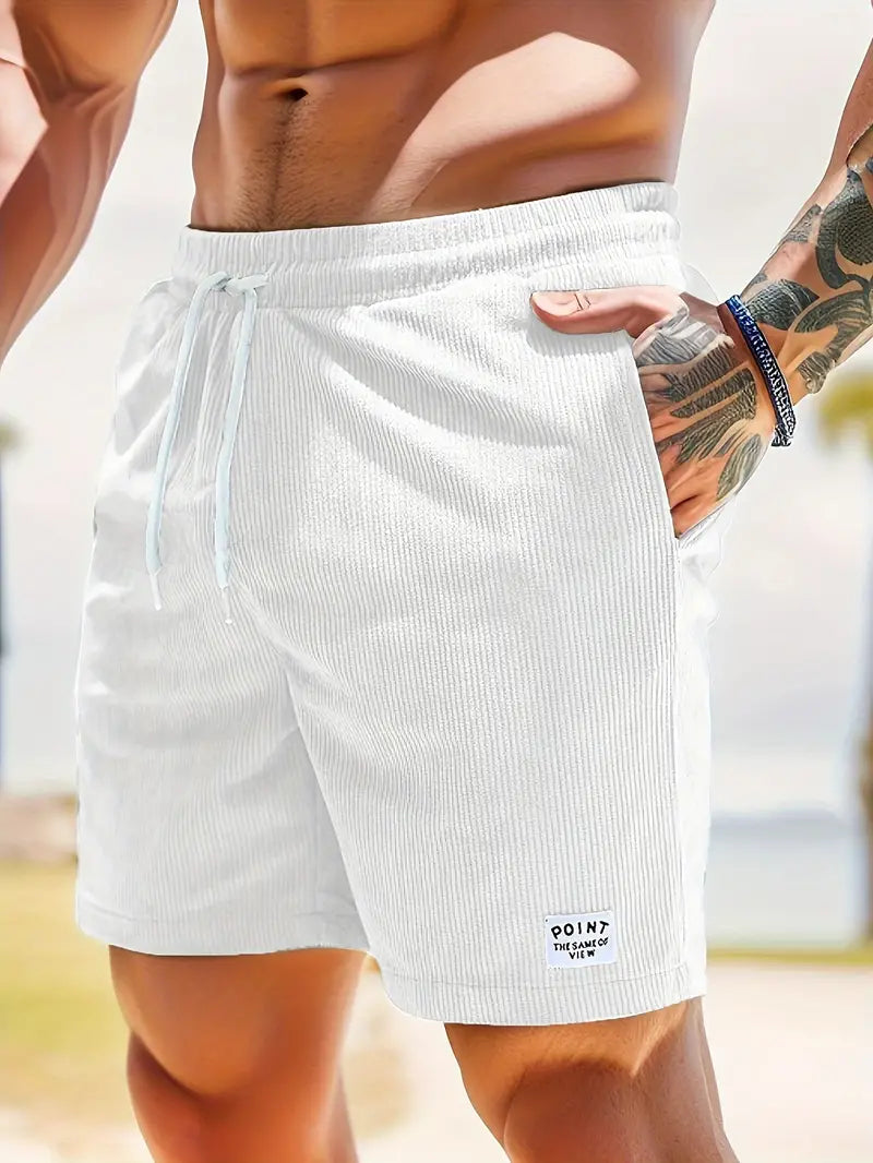 Corduroy Quick-Dry Swim Trunks | ventumra