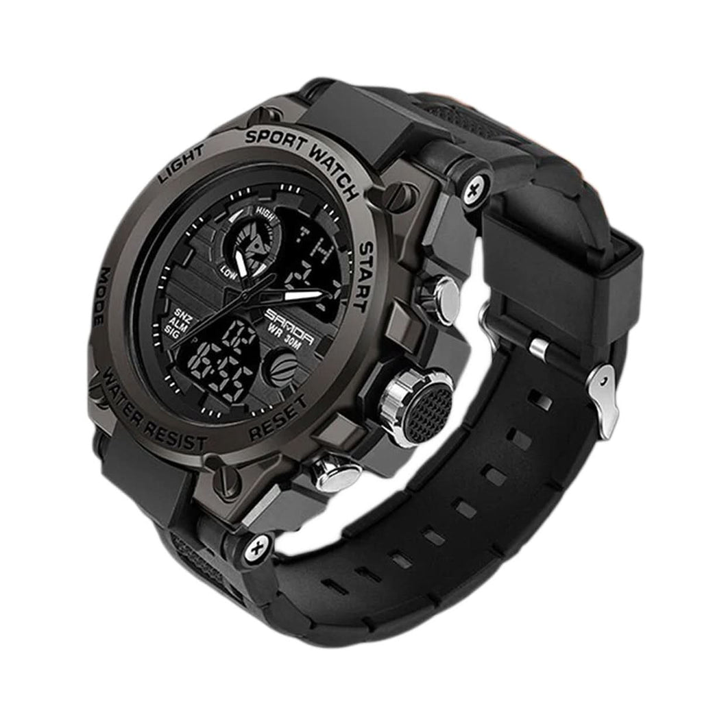 Men’s Military Watch with Analog Digital Display and Features | ventumra