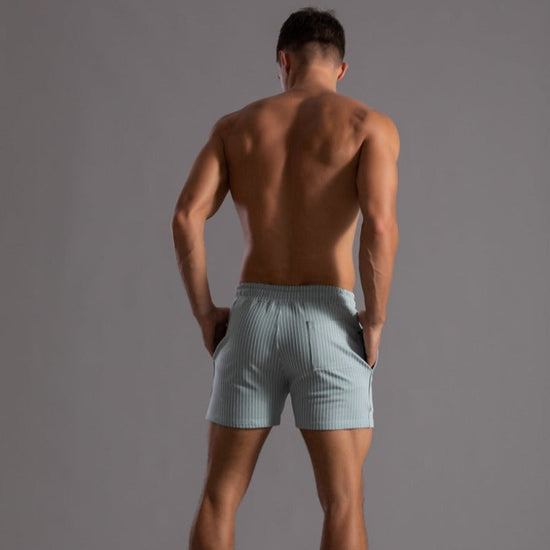Athletic Striped Training Shorts | ventumra