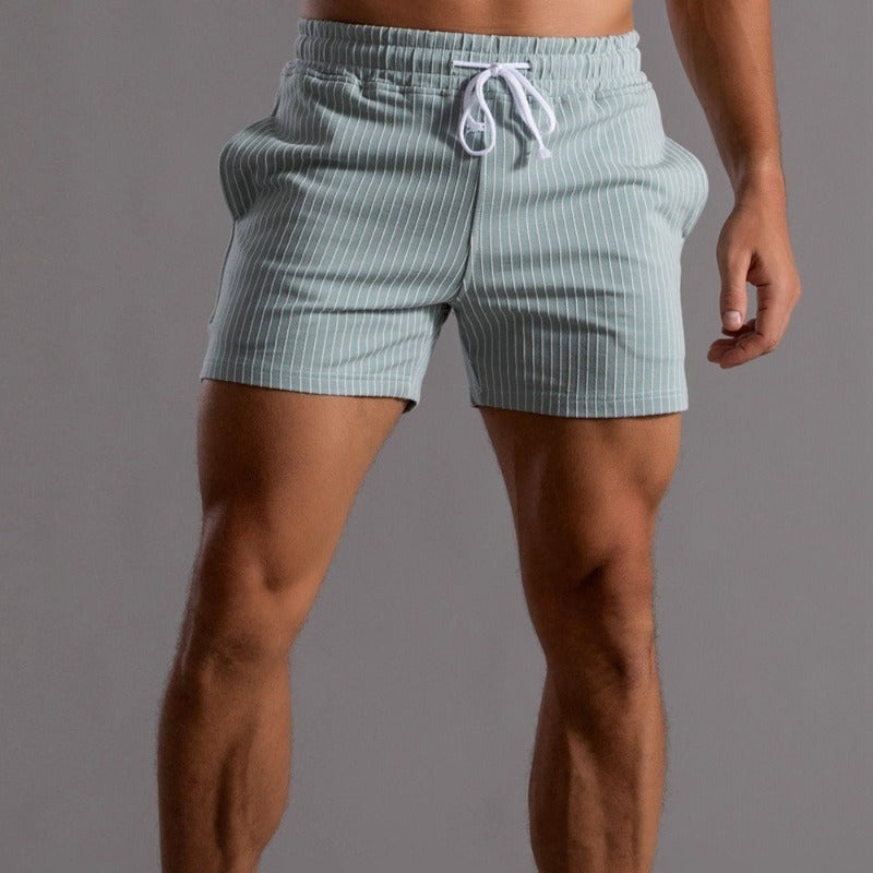 Athletic Striped Training Shorts | ventumra