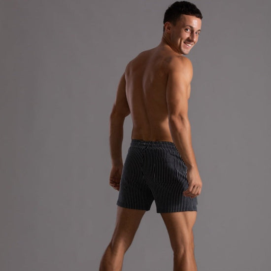 Athletic Striped Training Shorts | ventumra
