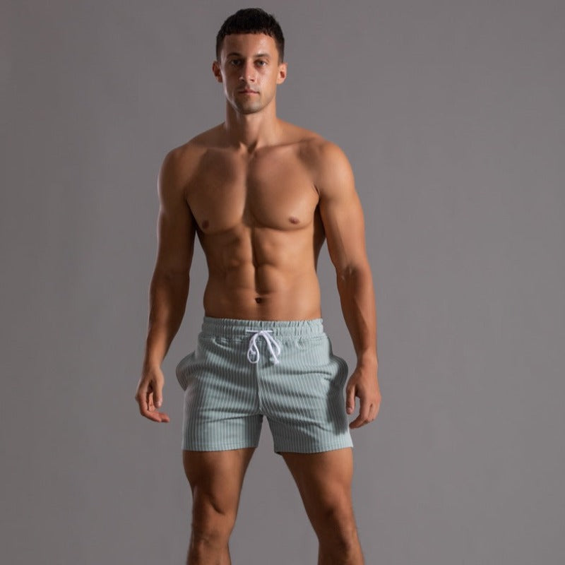 Athletic Striped Training Shorts | ventumra