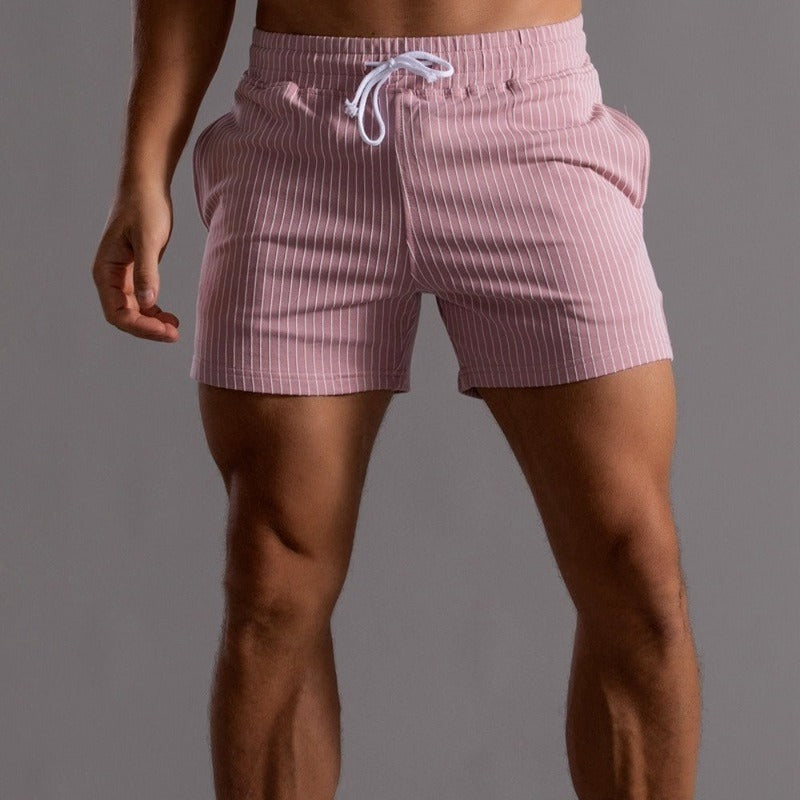 Athletic Striped Training Shorts | ventumra