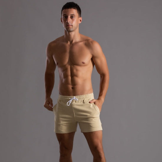 Athletic Striped Training Shorts | ventumra