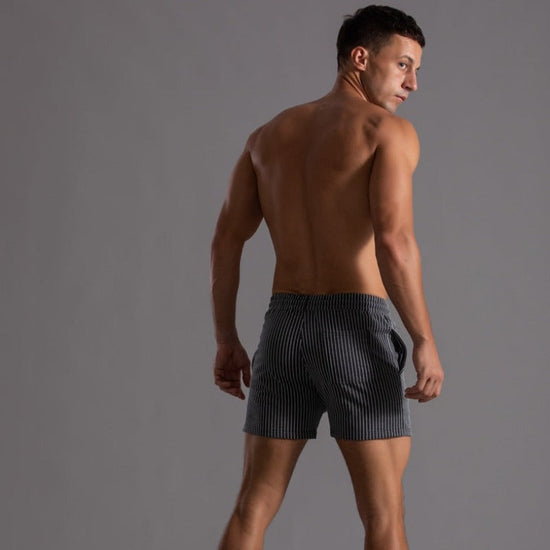 Athletic Striped Training Shorts | ventumra