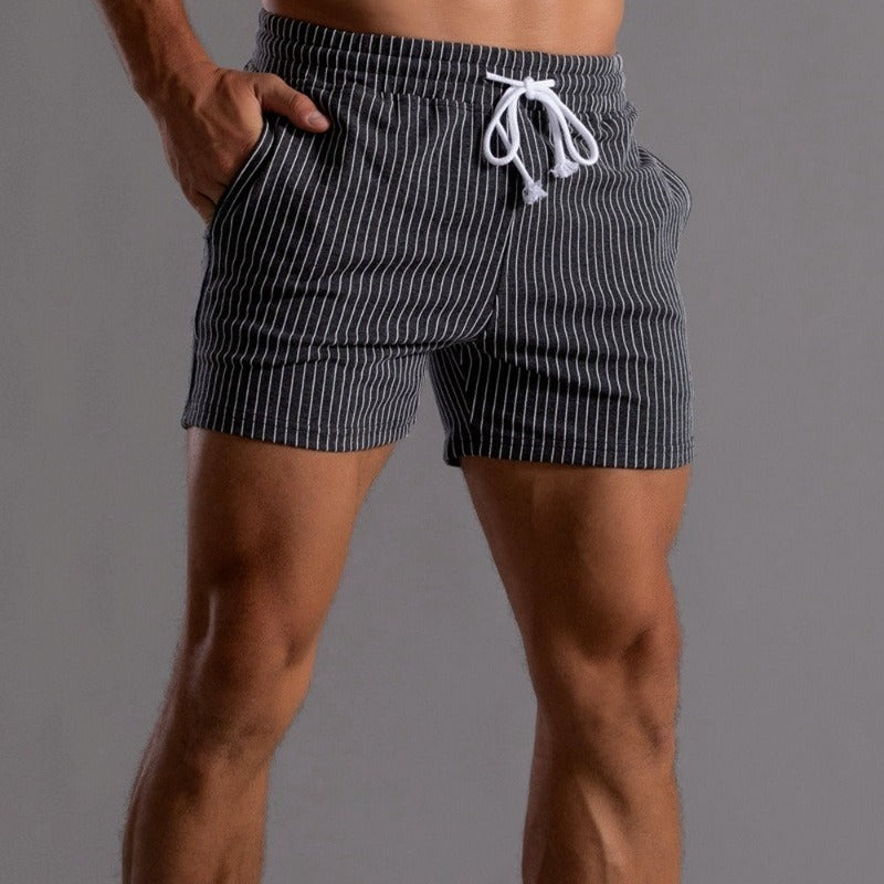 Athletic Striped Training Shorts | ventumra