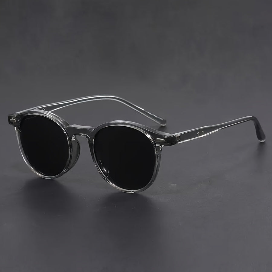 Men's Round Tortoiseshell Glasses - Lightweight Retro Frames | ventumra