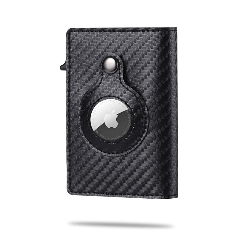 Carbon Fiber AirTag Wallet for Men | ventumra