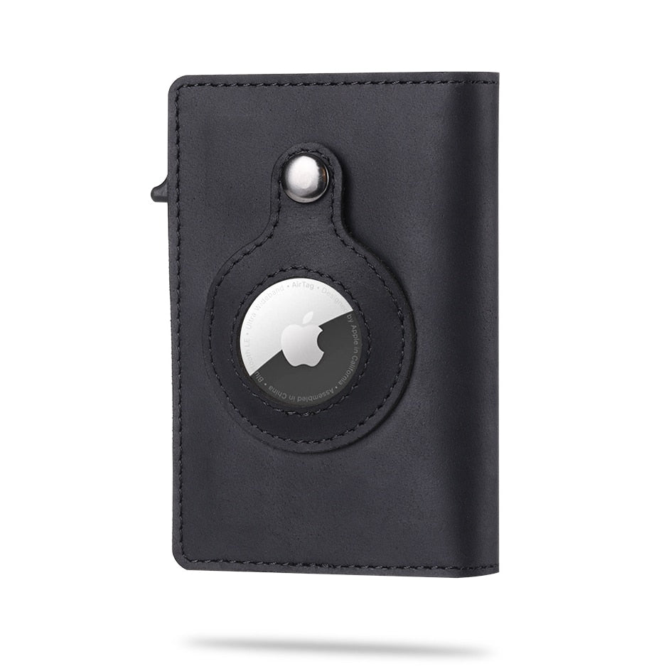 Carbon Fiber AirTag Wallet for Men | ventumra