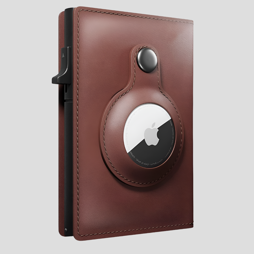 Carbon Fiber AirTag Wallet for Men | ventumra