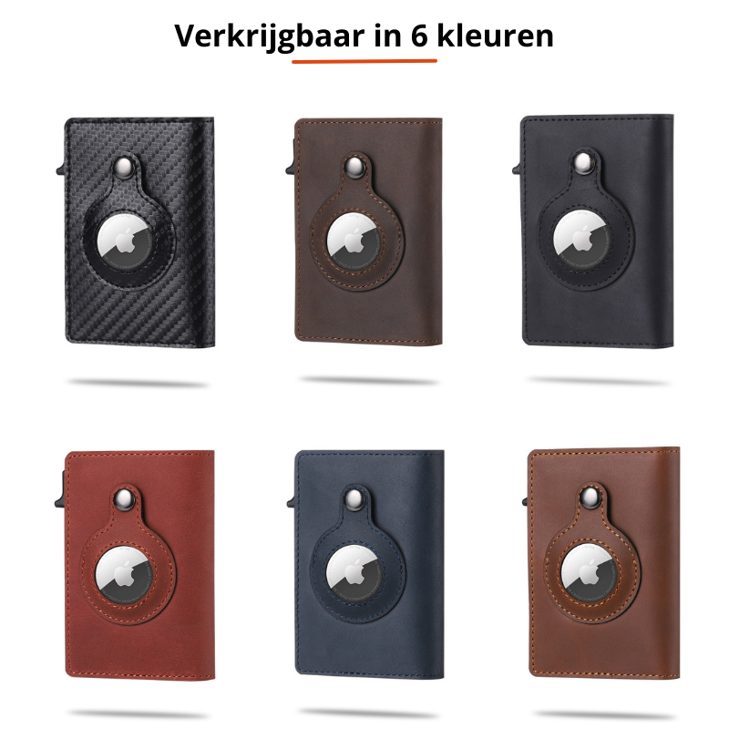 Carbon Fiber AirTag Wallet for Men | ventumra