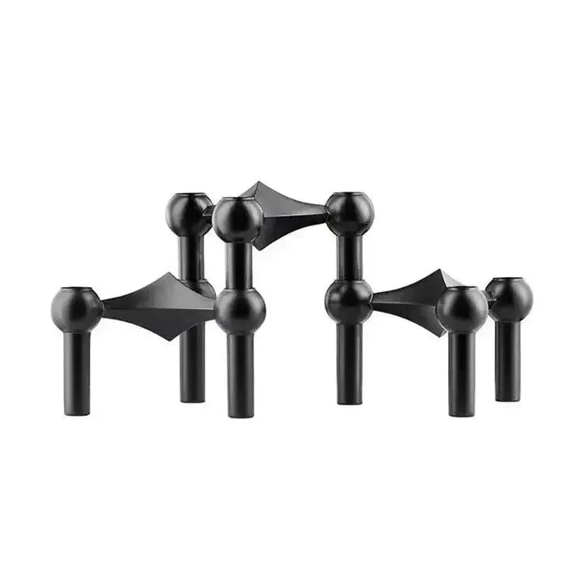 Metal Candle Holder – Modular Molecular Design, Table & Decor | ventumra
