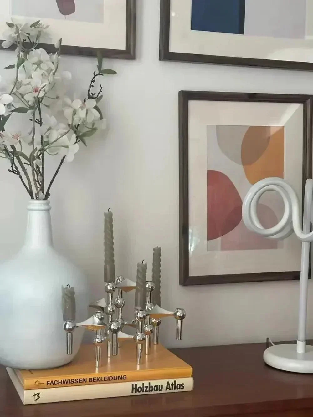 Metal Candle Holder – Modular Molecular Design, Table & Decor | ventumra