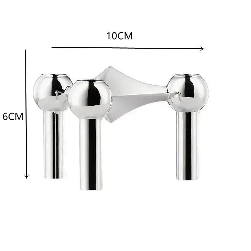 Metal Candle Holder – Modular Molecular Design, Table & Decor | ventumra