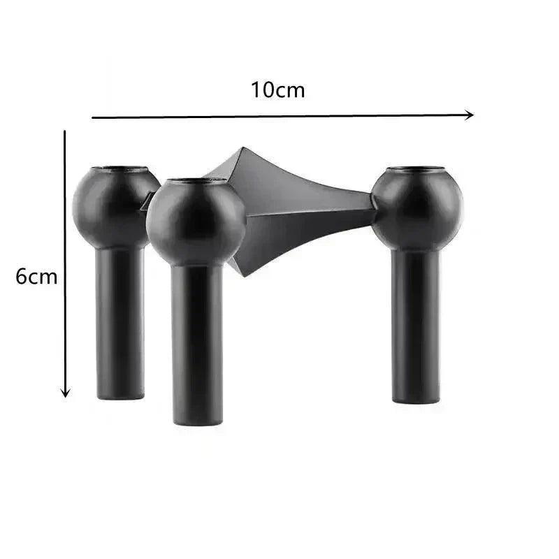 Metal Candle Holder – Modular Molecular Design, Table & Decor | ventumra
