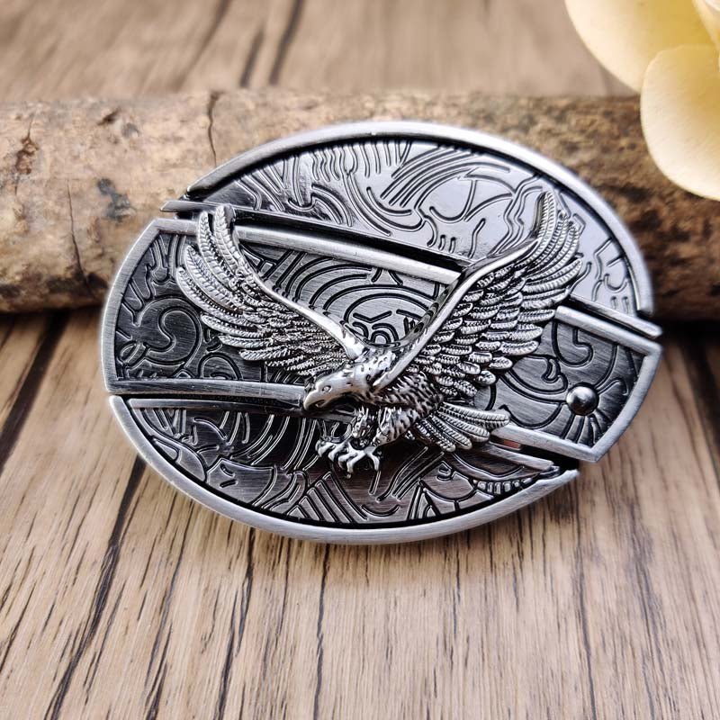 Metal Oval Cowboys Belt Buckle | ventumra
