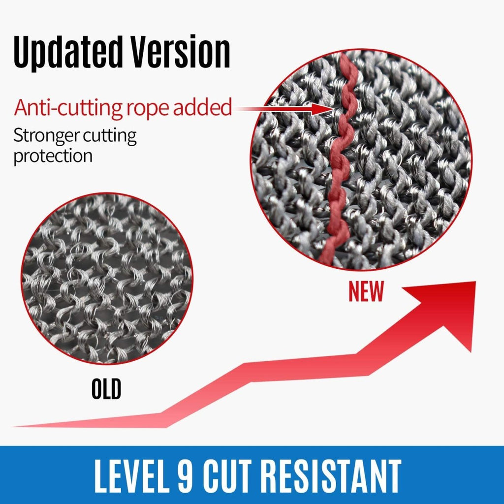 Stainless Steel Mesh Gloves - Max Cut Protection | ventumra