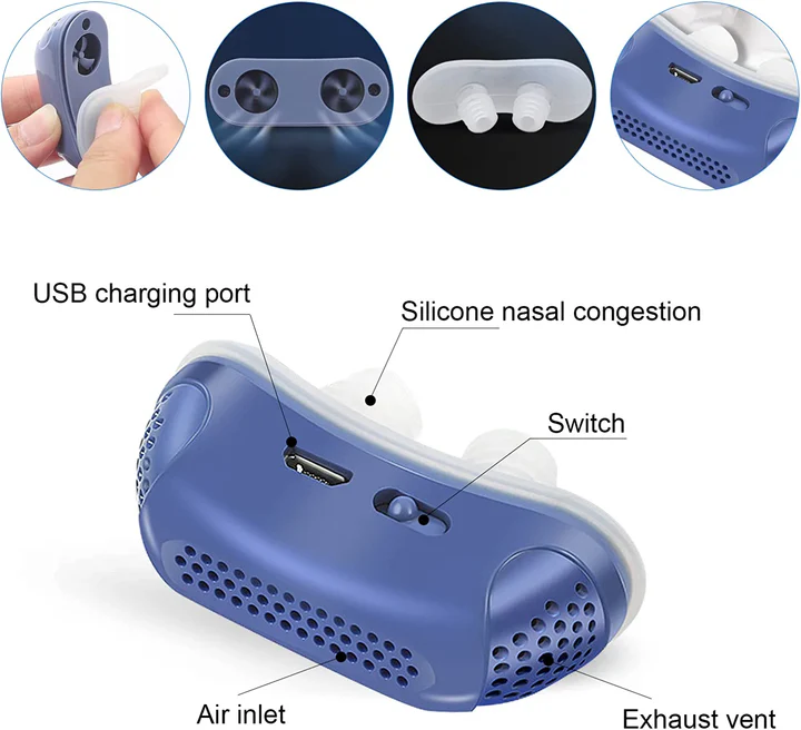 Maskless Nasal Airflow Device Sleep Comfort Aid | ventumra