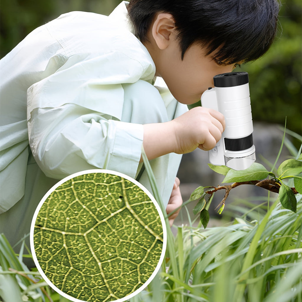 Mini Microscope with LED Light for Kids | ventumra