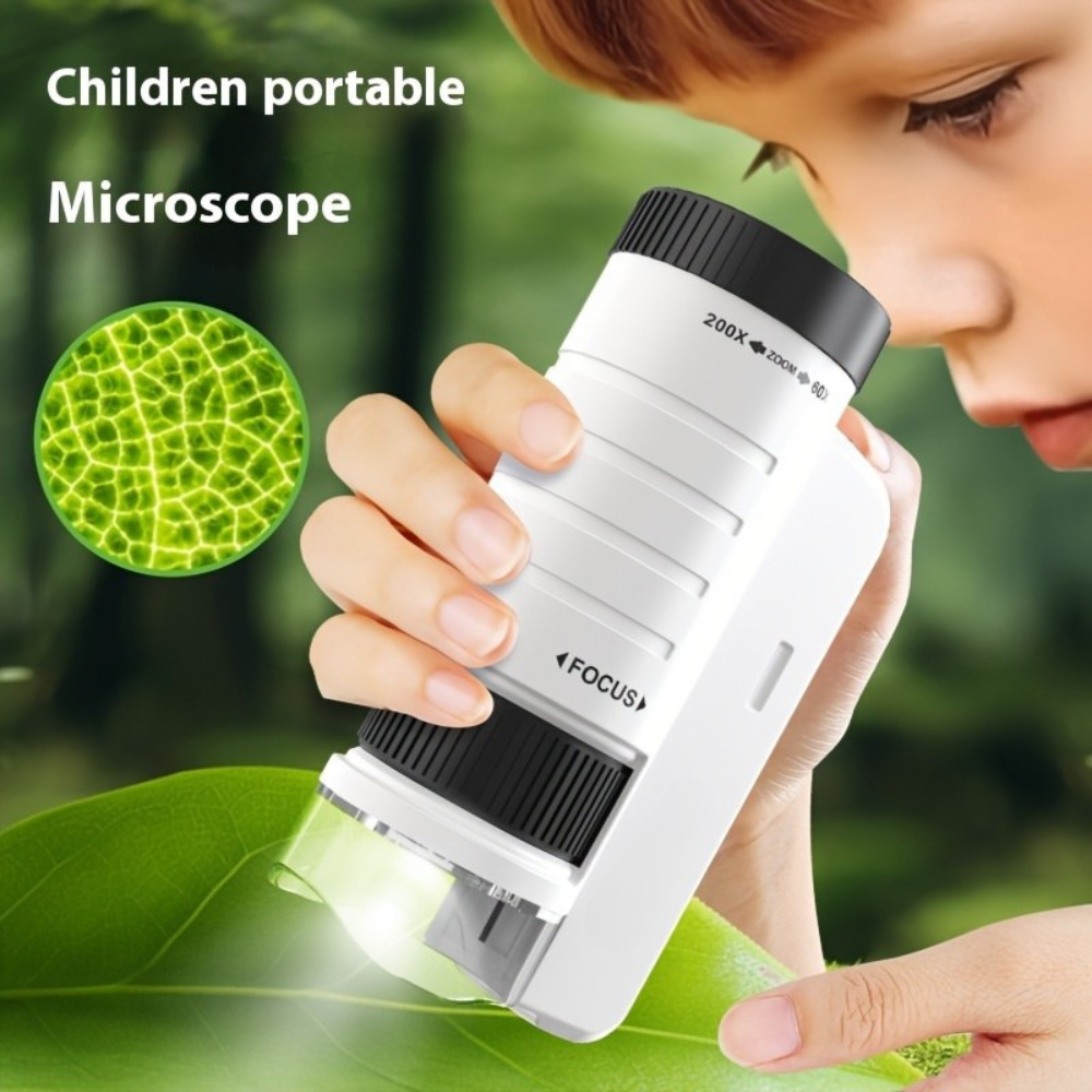 Mini Microscope with LED Light for Kids | ventumra