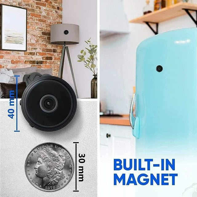 Mini Wireless Magnetic Camera with Audio and Video Live Stream | ventumra