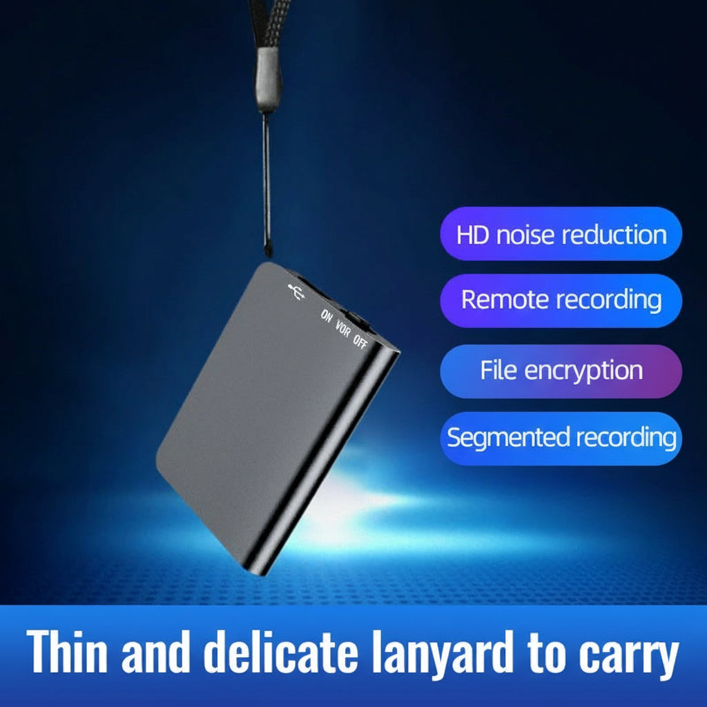 Tiny Audio Recorder - Portable, Private, High-Quality Sound | ventumra