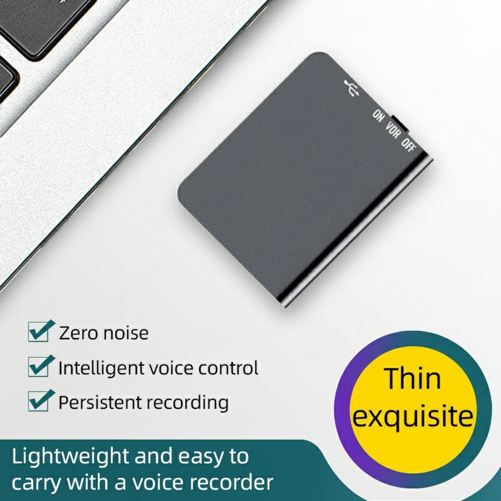 Tiny Audio Recorder - Portable, Private, High-Quality Sound | ventumra