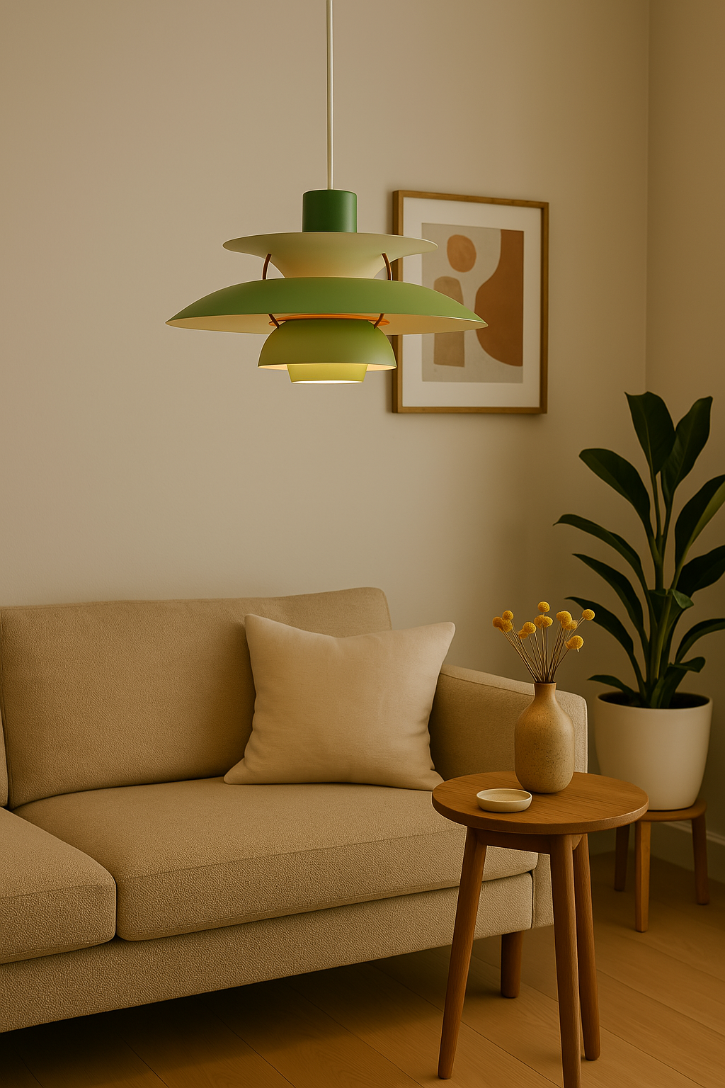 Modern LED Ceiling Lamp Round – Dimmable & Durable – Stylish Lighting for Living Room, Dining Room & Office | ventumra