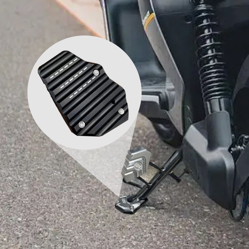 Motorcycle kickstand enlarger plate | ventumra