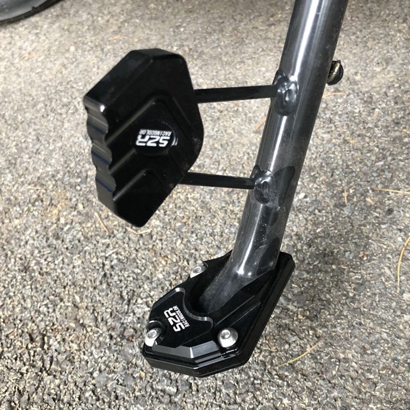 Motorcycle kickstand enlarger plate | ventumra