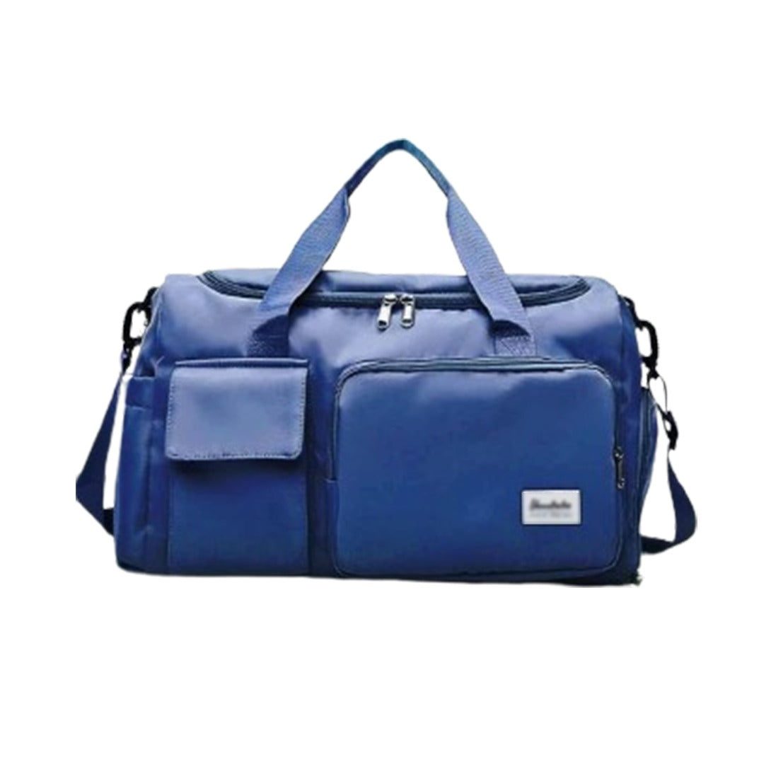 Large Duffel Bag with Shoe Compartment for Travel & Gym | ventumra