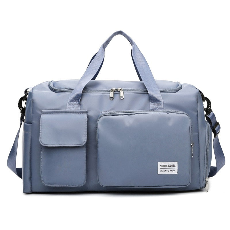 Large Duffel Bag with Shoe Compartment for Travel & Gym | ventumra