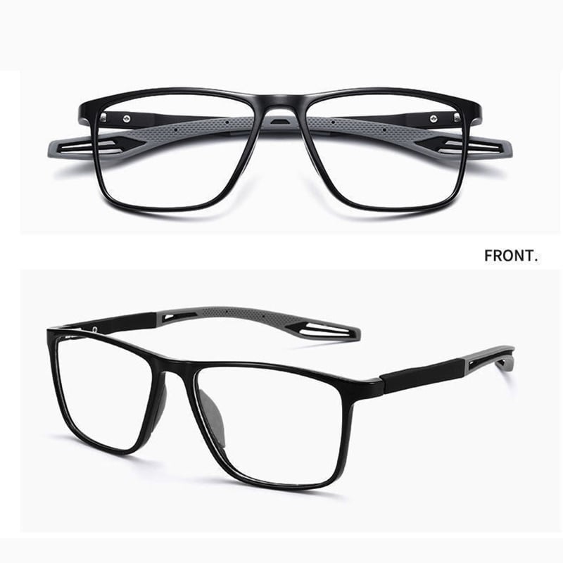 multifocal reading glasses for men and women – high-quality polycarbonate – for near and far – wall clock | ventumra