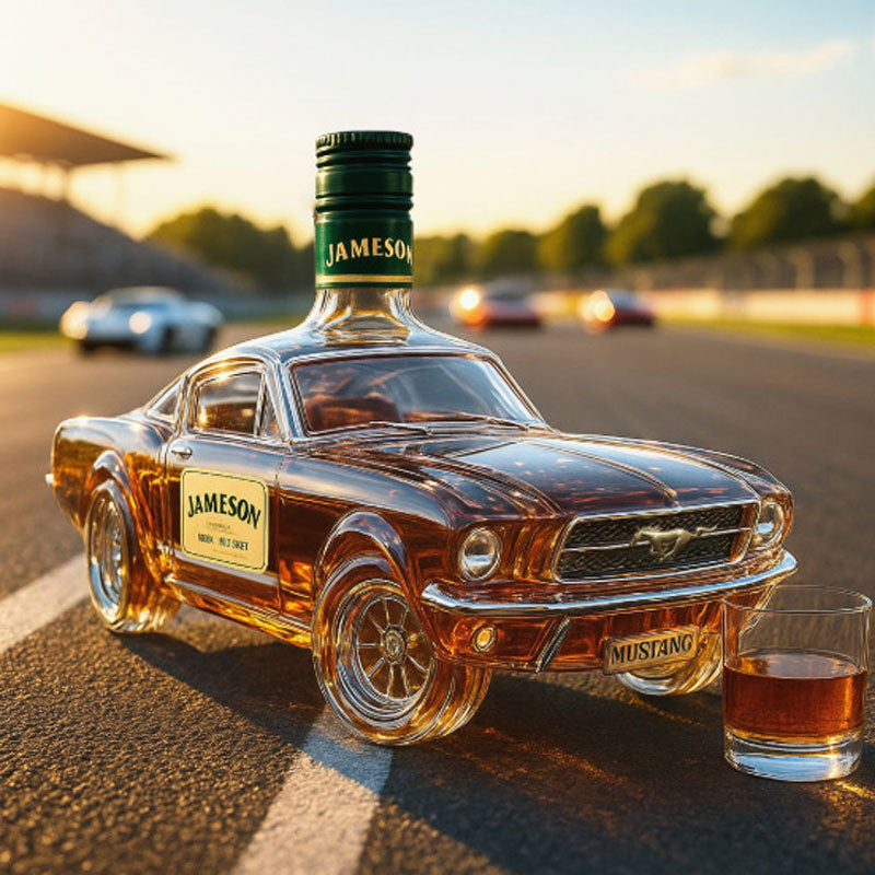 Glass Mustang Car Whiskey Holder | ventumra
