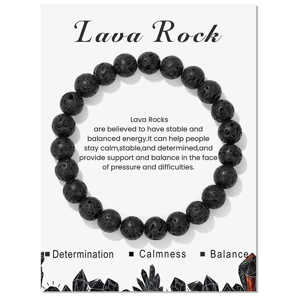 Natural Crystal Healing Energy Bracelet - Aria | ventumra