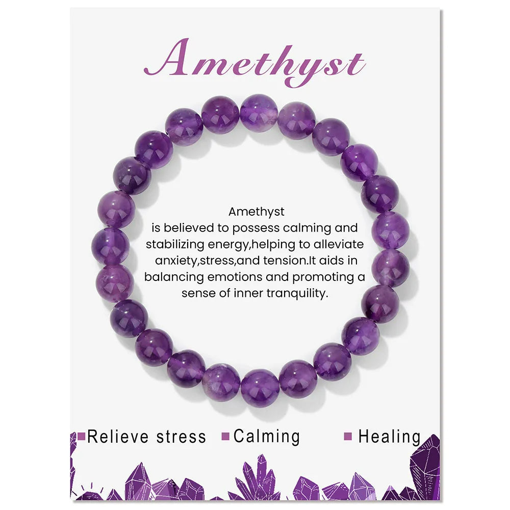 Natural Crystal Healing Energy Bracelet - Aria | ventumra