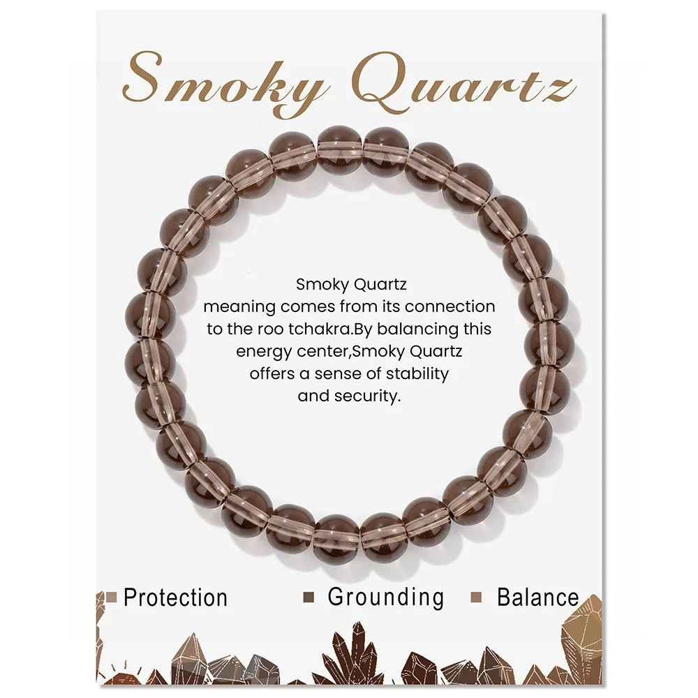 Natural Crystal Healing Energy Bracelet - Aria | ventumra