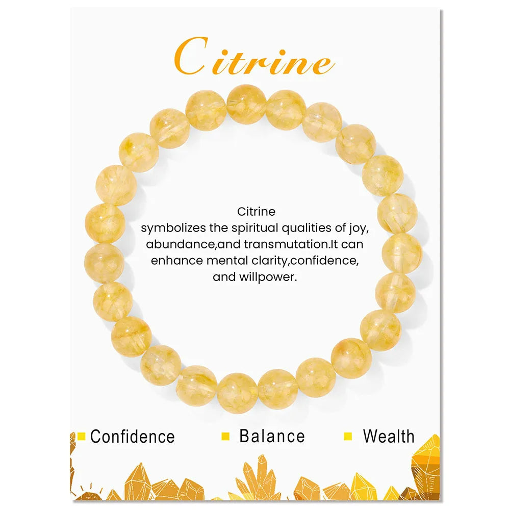 Natural Crystal Healing Energy Bracelet - Aria | ventumra