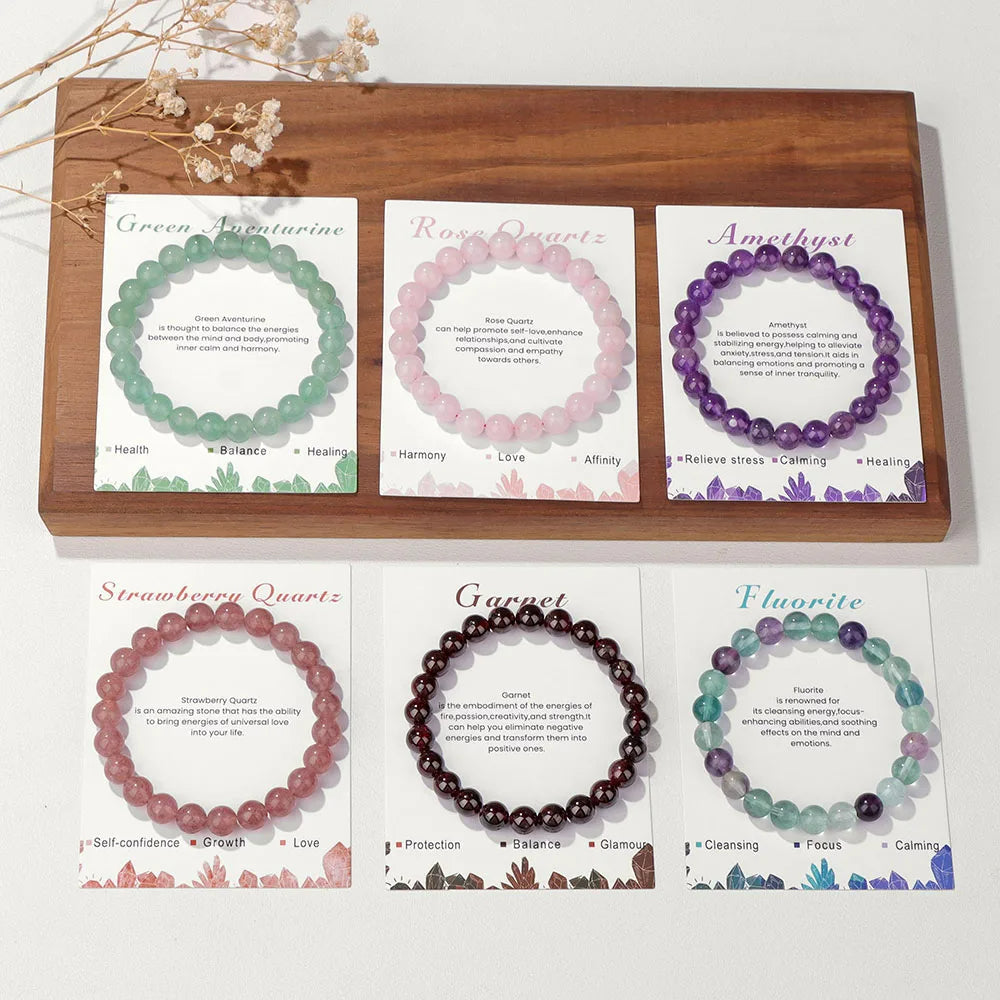 Natural Crystal Healing Energy Bracelet - Aria | ventumra