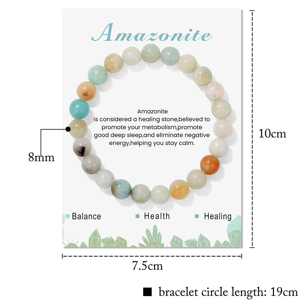 Natural Crystal Healing Energy Bracelet - Aria | ventumra