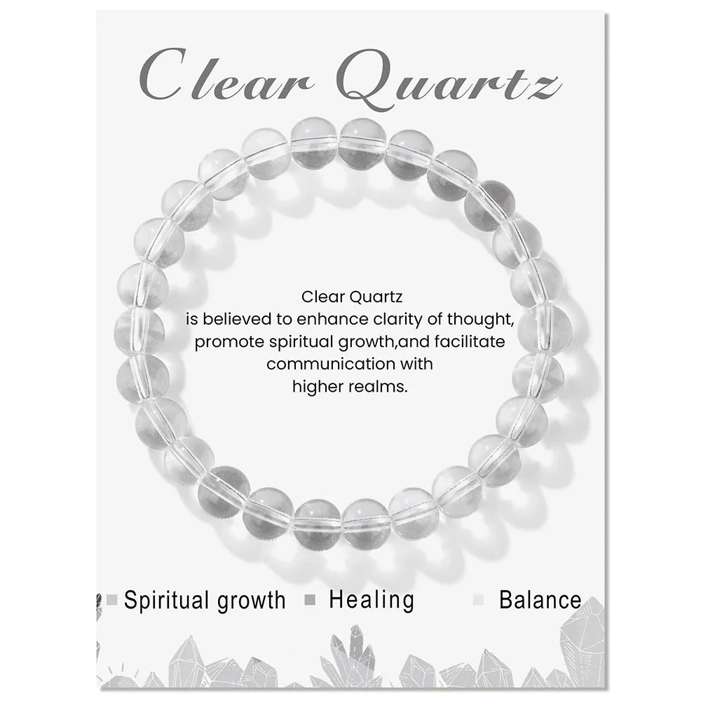 Natural Crystal Healing Energy Bracelet - Aria | ventumra