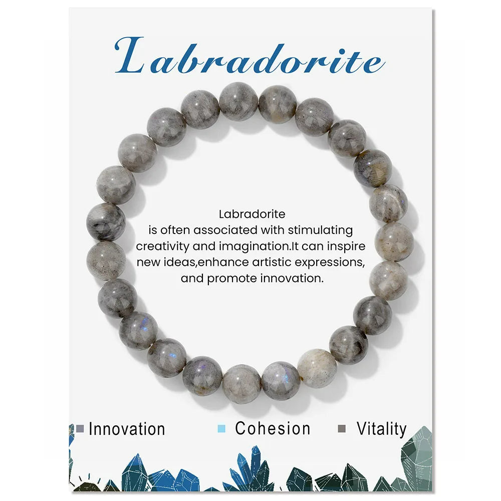 Natural Crystal Healing Energy Bracelet - Aria | ventumra